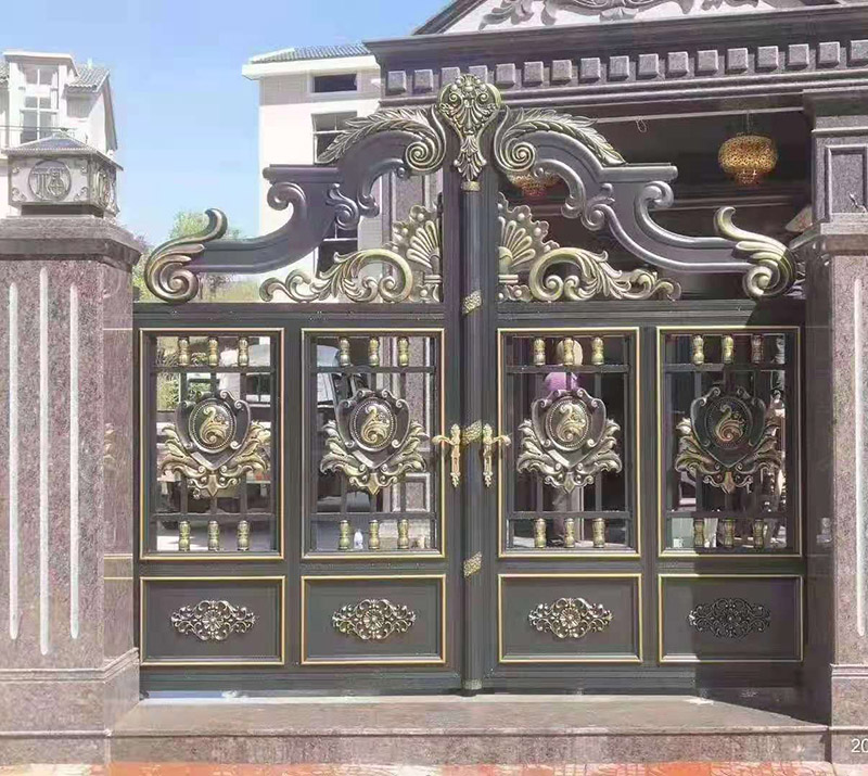 南京铝艺庭院门案例展示